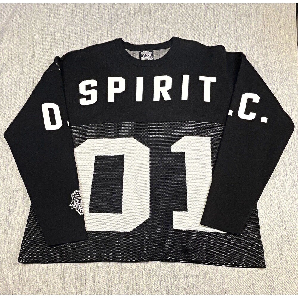 Dead Dirt x Washington Spirit Knit Jersey Sweater XL Domo Wells NWSL Soccer